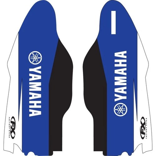 Factory Effex Lower Fork Guard Graphics Blue Yamaha YZ125/YZ250F 4-Stroke/YZ450F