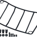 Kuryakyn Multi-Rack Adjustable Trunk Luggage Rack Gloss Black for Honda Goldwing