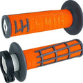 Odi Emig 2.0 Diamond Lock-On Grips 7/8" Orange/Graphite