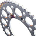 Renthal 520 Ultralight Aluminum Rear Sprocket 46T Silver #112U-520-46GESI