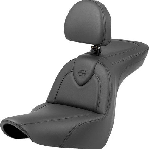 Saddlemen RoadSofa Seat With Backrest #284678 Harley Davidson