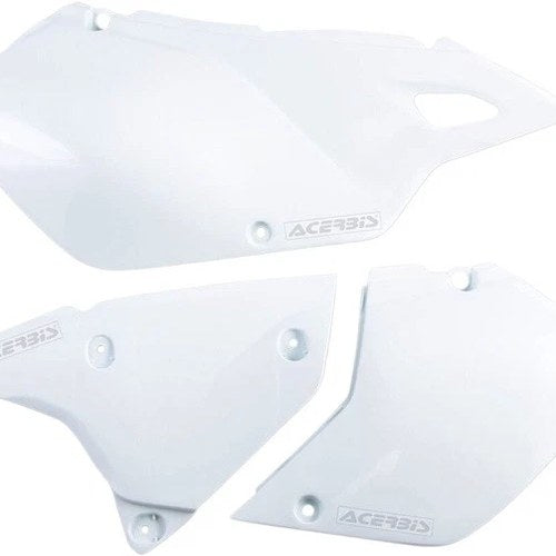 Acerbis Side Panels White fits Suzuki/Kawasaki DR-Z400E/DR-Z400/KLX400R