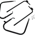 Drag Specialties Saddlebag Support Kit with Guards Black #211974 Harley Davidson