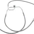 DS Braided Brake Line Kit Non-ABS Front Harley Fxdf Dyna Fat Bob 08-16