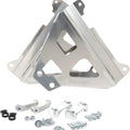 Works Connection Radiator Braces Silver fits Yamaha YZ450F/WR450F/YZ250F/YZ450FX