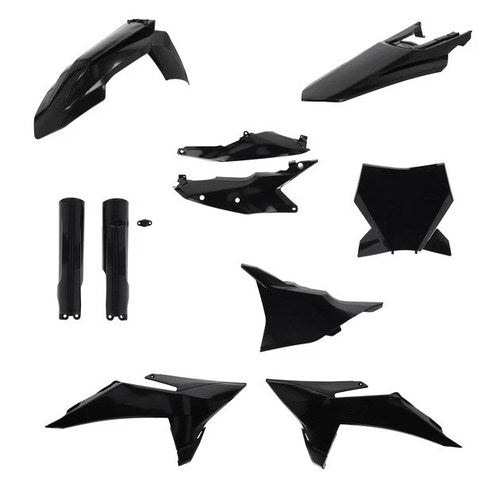 Acerbis Full Plastics Kit Black #2986810001 KTM
