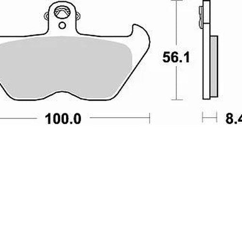 Braking SM1 Brake Pads #806SM1 BMW R 1100/K 1200/R 1200 C/R 100/R 1150/R 850