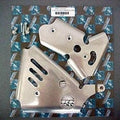 Works Connection Frame Guards Aluminum #15-055 for Honda CR500R/CR250R 2-Stroke