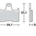 Braking SM1 Brake Pads #875SM1 for Suzuki/Kawasaki
