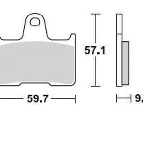 Braking SM1 Brake Pads #875SM1 for Suzuki/Kawasaki
