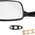 Emgo Replacement Mirror Rectangular Left Black #20-78212 for Suzuki