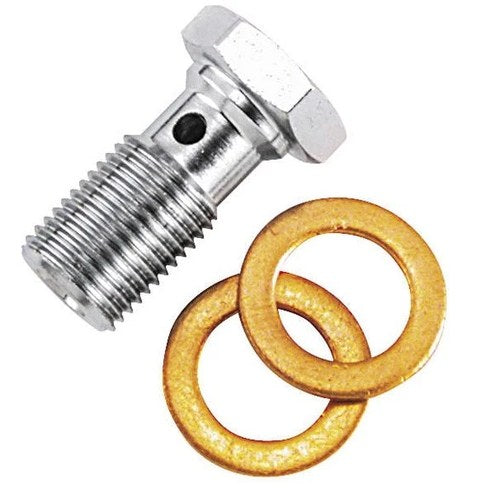 Goodridge Deluxe Professional Builders Brake Line Banjo Bolt Single 7/16"-24