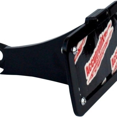 Accutronix Side-Mount License Plate Assembly Black #LPF106HV-B Harley Davidson