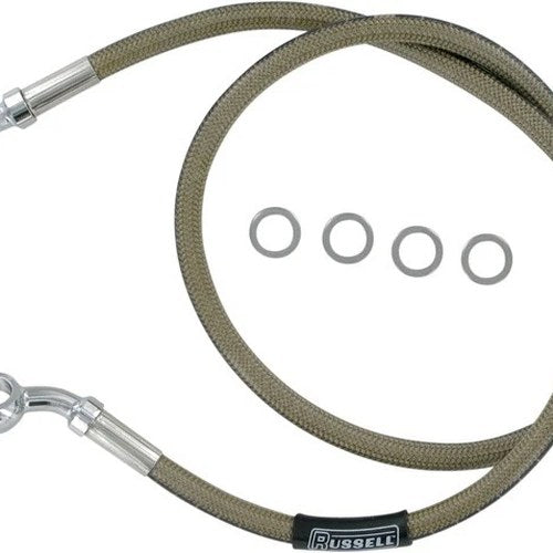 Russell Rear CycleFlex Brake Line Kit #R09573S for Honda VT1100 2000-2006
