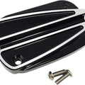 Covingtons Ripper Front Master Cylinder Cover Black #C1876-B Harley Davidson