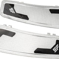 SlyFox Floorboards With Insert Silver #SF-905-00-2 Harley Davidson