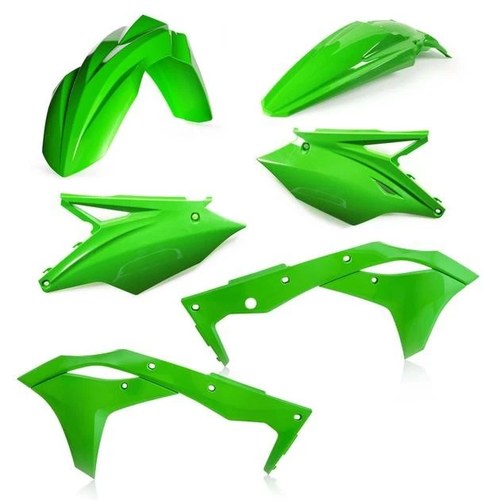 Acerbis Plastics Kit Green for Kawasaki KX250F 2018