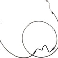 Magnum Designer Black Pearl DOT Extended +2" ABS Lower Brake Line Kit #AS470182