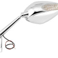 BikeMaster Candy Drop Standard Turn Signal Mirror Chrome