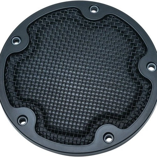 Kuryakyn Mesh Primary Derby Cover Insert Black #6527 Harley Davidson