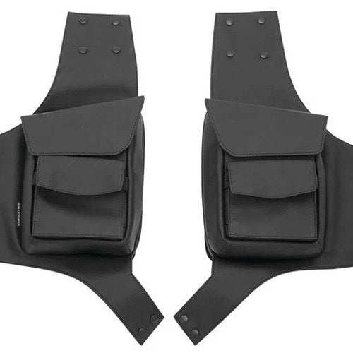 Kuryakyn Touring Saddlebag Guard Pouches Black