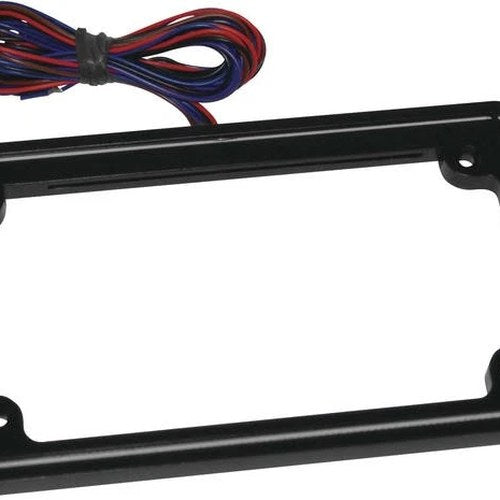 Letric Lighting Perfect Plate Flat LED License Frame Matte Black #LLC-PPL-M8