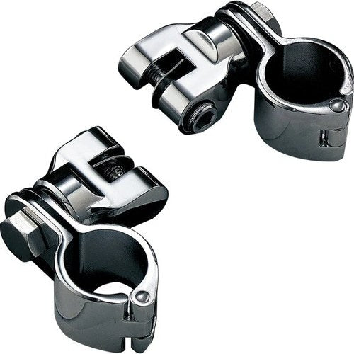Kuryakyn Magnum Quick Clamp With Clevis 1.25" Chrome