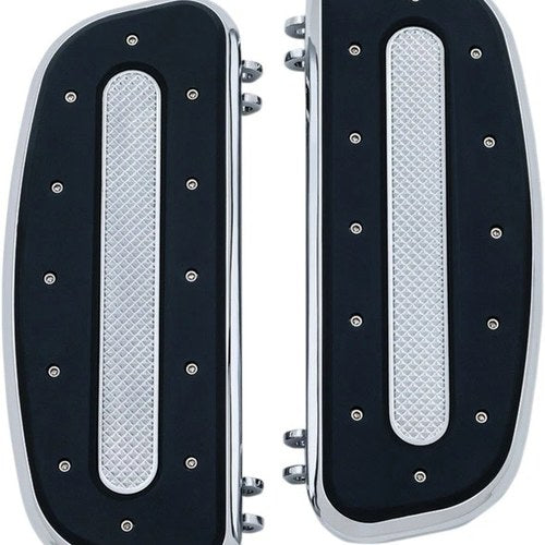 Kuryakyn Heavy Industries Driver Floorboards Chrome #7041 Harley Davidson