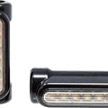 Letric Lighting Engine Guard Mount LED Lights for 1.25" Frames Black White/Amber