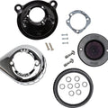 S&S Stealth Air Stinger Teardrop Air Cleaner Kit Chrome 170-0725A