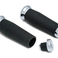 Kuryakyn Universal Thresher Grips for 1" Handlebars Chrome
