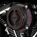 Vance & Hines VO2 Blade Black Wrinkle Air Cleaner Kit 42057 Harley M8 Softail