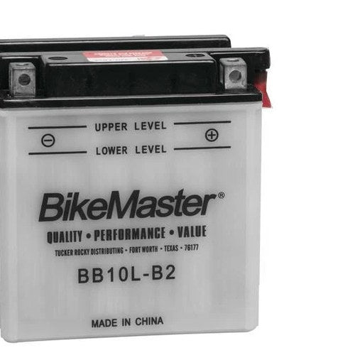 BikeMaster Standard Battery BB10L-B2 fits Yamaha XC200 Riva 200 1987-1991