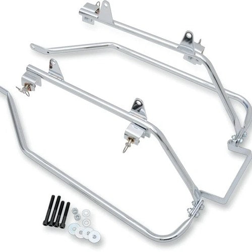 Cycle Visions Bagger-Tail for Low-Mount Exhaust Chrome #CV-7206 Harley Davidson