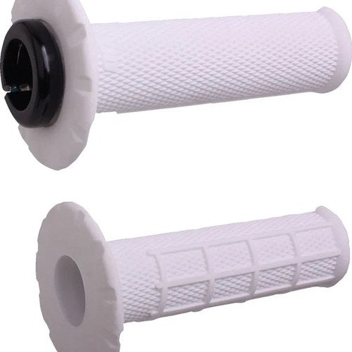 Odi Lock-On Half Waffle Grips 7/8" White