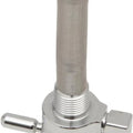 Golan Click-Slick Petcock 3/8" Npt Downward Chrome
