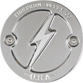 Thrashin Supply Co. Dished Points Cover Polished #TSC-3027-2 Harley Davidson