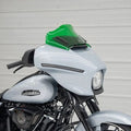 Klock Werks Flare Windshield 8" Green Harley Davidson Flhx Street Glide 2024