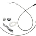 Fat Baggers EZ Install Cable Kit for 18" Ape Bars Stainless/Chrome #119918-C