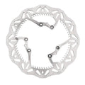 GBrakes Solid Wave Brake Rotor 240mm Front Silver #GBD9021X for Honda