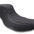 Mustang Squareback Seat Double Diamond Stitch #78807 Harley Davidson