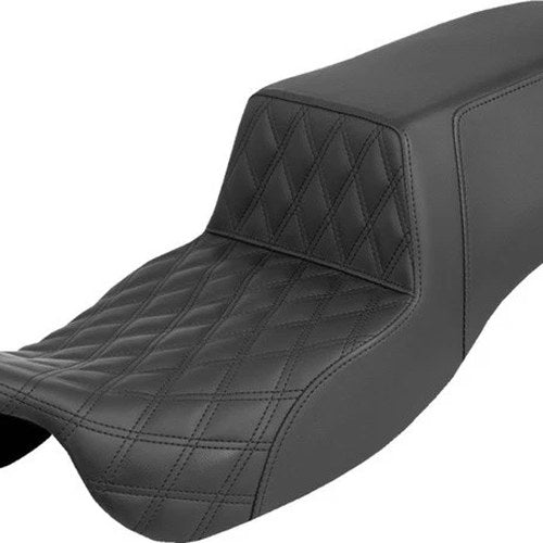 Saddlemen Step-Up LS Seat F. Lattice Stitch Harley Davidson Freewheeler