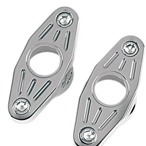 Accutronix Swingarm Pivot Blocks Ball-Milled #FXPV1-MC Harley Davidson
