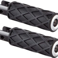 Arlen Ness Knurled Diamond Driver Footpegs Chrome Harley Davidson Softail