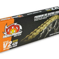 Moto-Master 428 V2 Premium MX Racing Chain 130 Links Gold