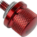 RickRak Custom Color Seat Bolt 1/4"-20 Red