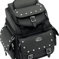 Saddlemen BR1800EXS Backrest/Seat/Sissy Bar Bag Studded