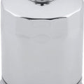 Twin Power Oil Filter With Nut Chrome #609986 Harley Davidson