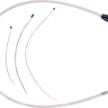 Magnum Polished Stainless Clutch Cable 39" #523804HE Harley Davidson