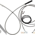 Fat Baggers EZ Install Cable Kit for 11-12" Ape Bars Stainless #219012